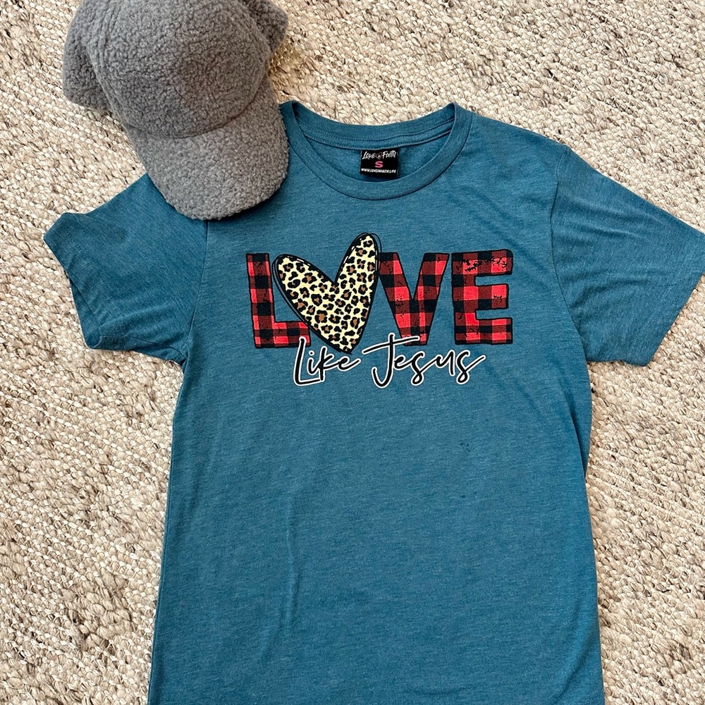 Love like Jesus short sleeve T-shirt - Small